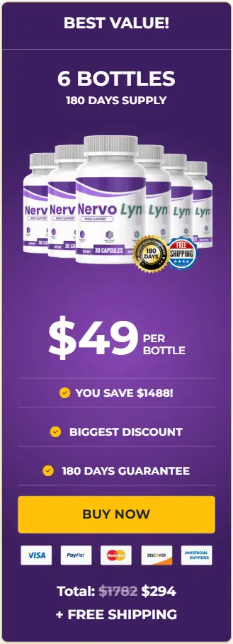 Buy NervoLyn 6 Bottle